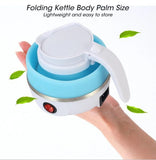 Silicone Foldable Portable| Travel Electric Kettle for Umraha, Camping, Office & Home