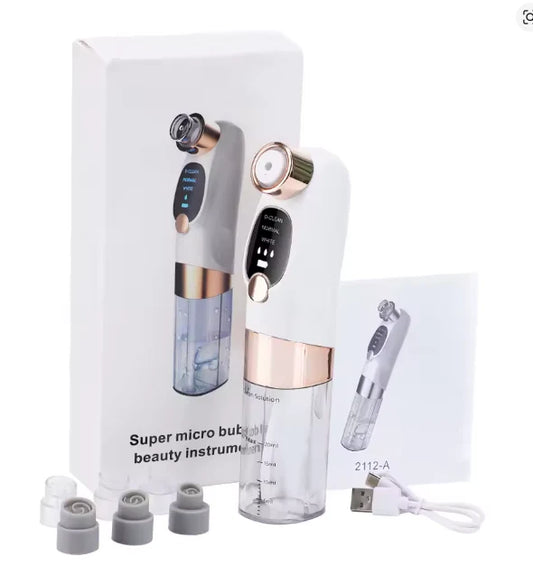 Facial Cleansing Device & Blackhead Remover | Mini Hydra Facial Device