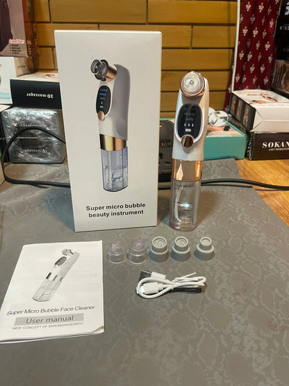 Facial Cleansing Device & Blackhead Remover | Mini Hydra Facial Device